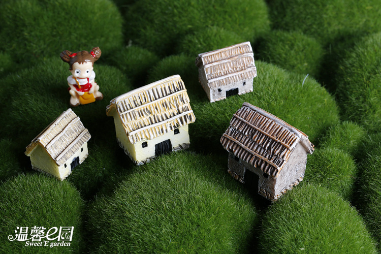 Zakka創意工藝擺件 可愛仿真 鄉村小房屋 模型  DIY多肉植物擺件工廠,批發,進口,代購