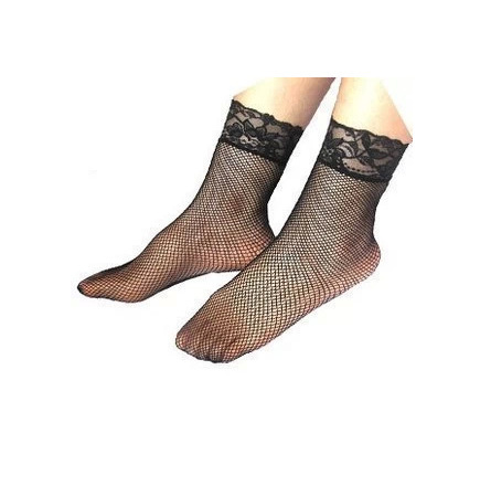 短襪鏤空網眼短絲襪時尚優雅性感網眼短襪子 短款花邊網襪女工廠,批發,進口,代購