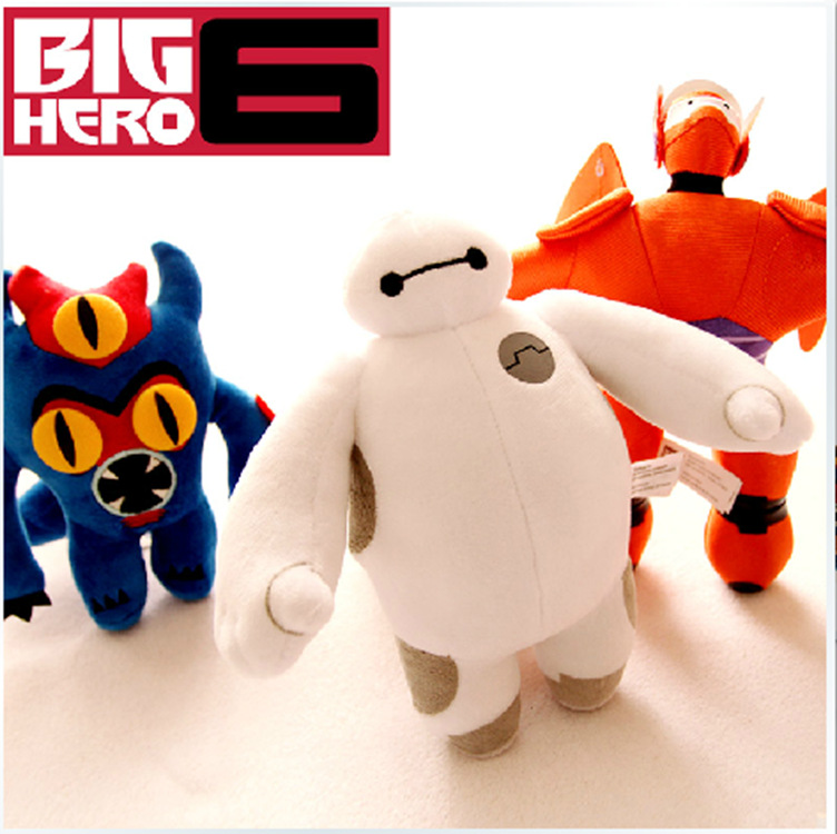 超能陸戰隊big hero6 Baymax大白兒童毛絨玩具變身紅色盔甲工廠,批發,進口,代購