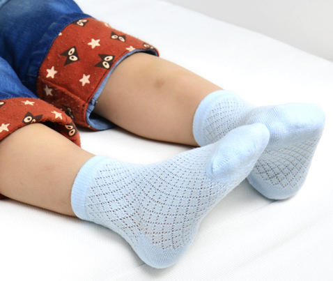 春夏款純色寶寶襪i柔軟舒適防滑全棉兒童襪嬰兒襪多色可選工廠,批發,進口,代購