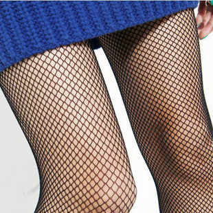 新款 情趣內衣女式蕾絲花邊小網眼連褲襪 透明顯瘦性感漁網絲襪批發・進口・工廠・代買・代購