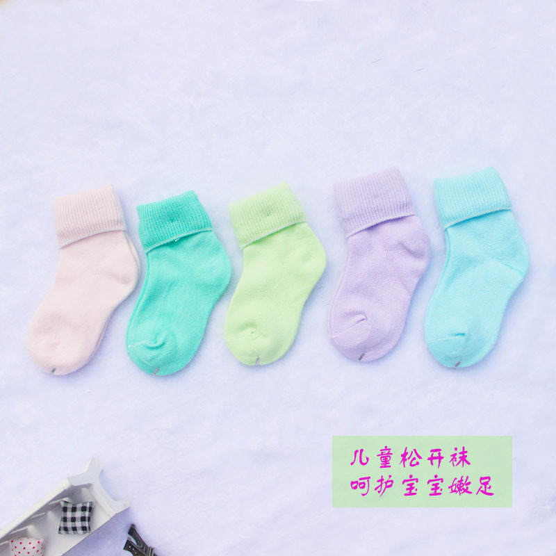 春秋薄棉卷邊松口寶寶襪 雙針高品質襪 手工無骨縫頭舒適嬰兒襪工廠,批發,進口,代購