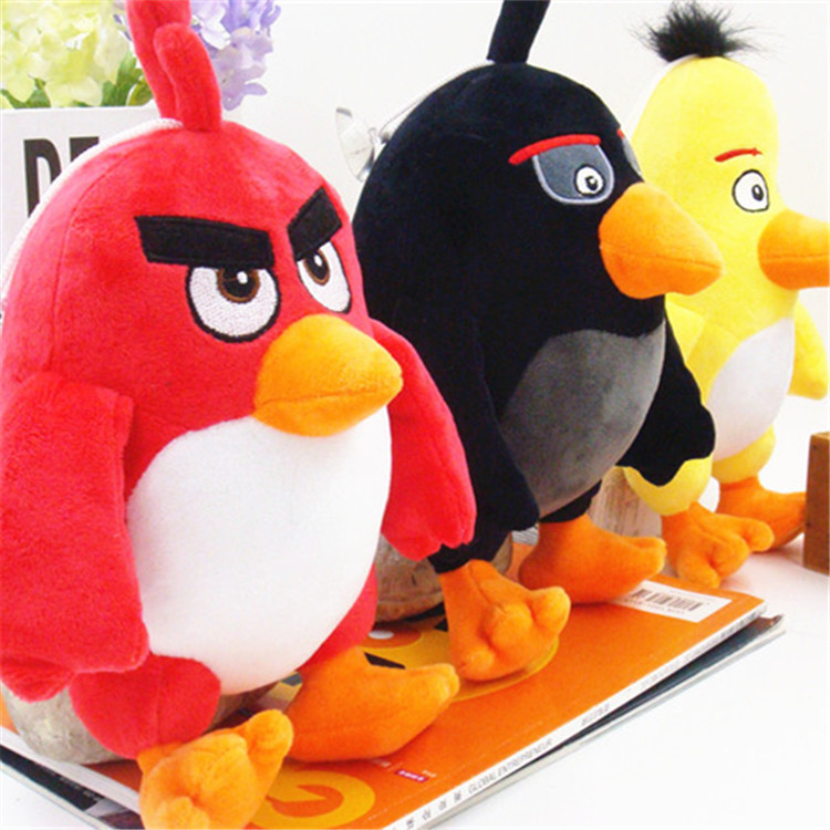 憤怒的小鳥大電影公仔 Angry Birds 毛絨玩具 抓機娃娃20cm批發工廠,批發,進口,代購