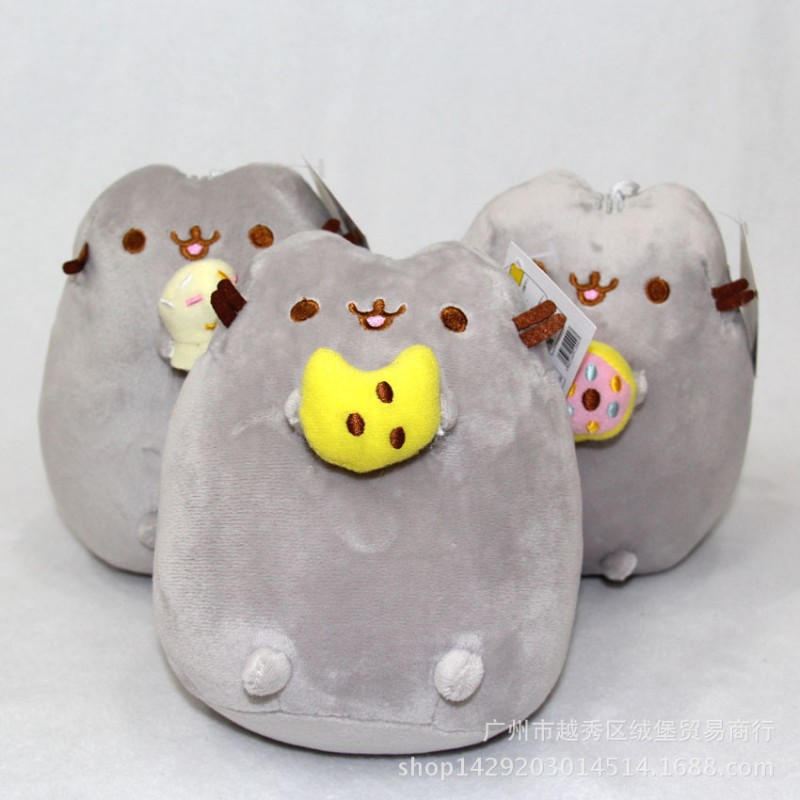 新品 雪糕貓 餅乾貓 蛋糕貓 pusheen 胖吉貓 毛絨公仔 毛絨玩具工廠,批發,進口,代購