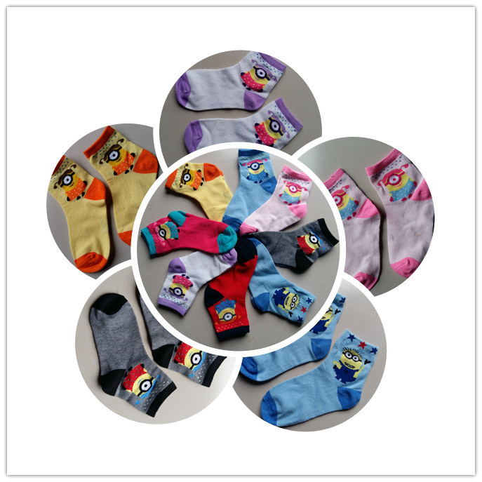 2015新款童襪 秋冬兒童滌棉襪 卡通大童襪 花色特多 正品箱貨襪工廠,批發,進口,代購