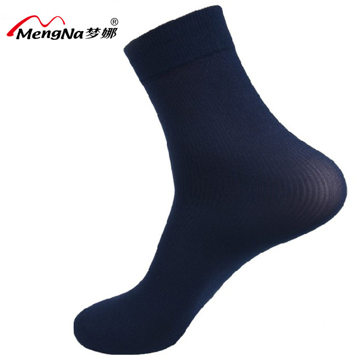 夢娜原字彈春夏男士短襪對對襪 豎條紋中筒襪 702F 腳型男絲襪工廠,批發,進口,代購