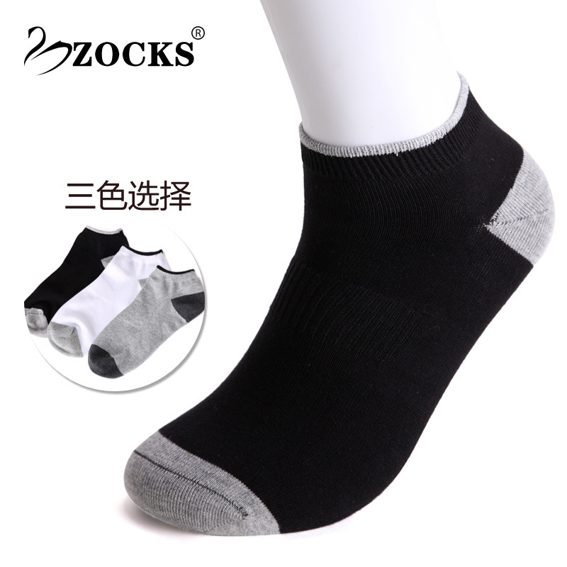 Zocks  純棉男船襪 短襪吸汗保暖防臭 男款襪 正品 LU301批發・進口・工廠・代買・代購