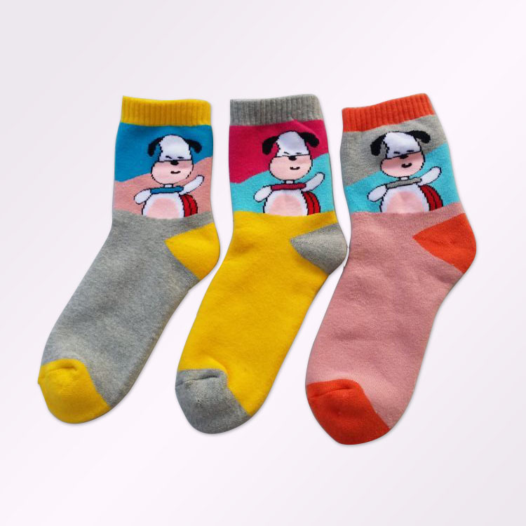 兒童加厚保暖襪 純棉長筒襪 0-1歲兒童卡通毛巾襪 柔軟松口寶寶襪批發・進口・工廠・代買・代購