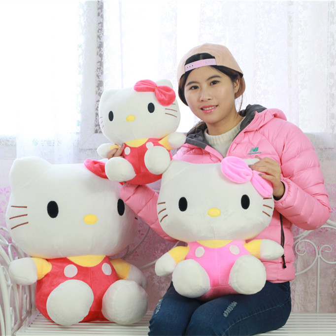 新款毛絨玩具廠傢直銷hello Kitty公仔KT凱蒂貓生日禮物批發工廠,批發,進口,代購