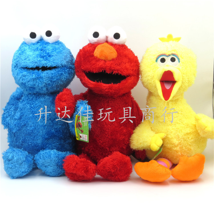 外貿芝麻街系列 ELMO 毛絨公仔 艾摩紅娃毛絨玩具批發・進口・工廠・代買・代購