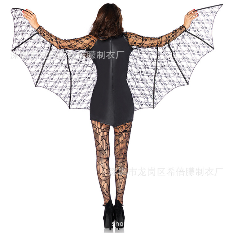 歐美性感黑色女蝙蝠服 情趣製服 萬聖節化妝舞會角色扮演遊戲服裝批發・進口・工廠・代買・代購