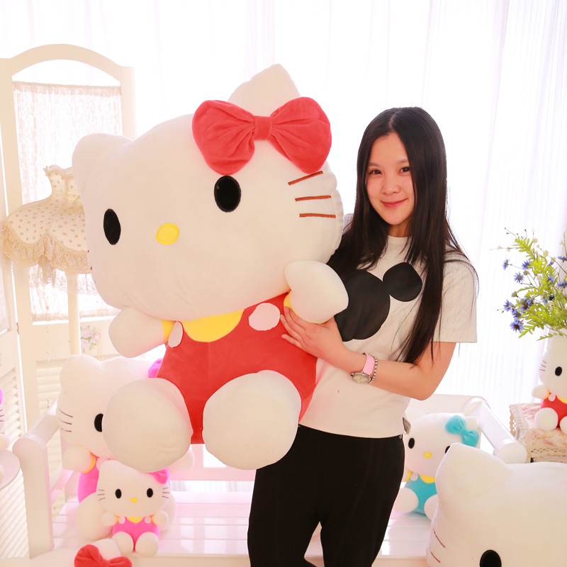 kt貓公仔 Hello Kitty公仔玩偶凱蒂貓毛絨玩具大號 娃娃工廠,批發,進口,代購