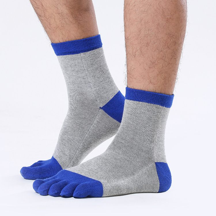 獨立包裝高密度純棉抗菌保健運動襪五指襪治腳氣除臭 襪子 男士批發・進口・工廠・代買・代購