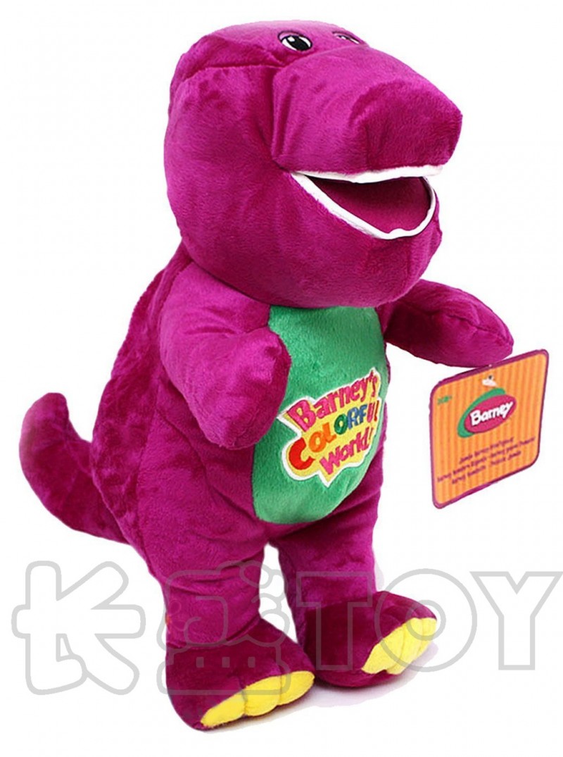 【聖誕節備貨！】Barney 會唱歌班尼 紫色小恐龍 毛絨玩具 公仔工廠,批發,進口,代購