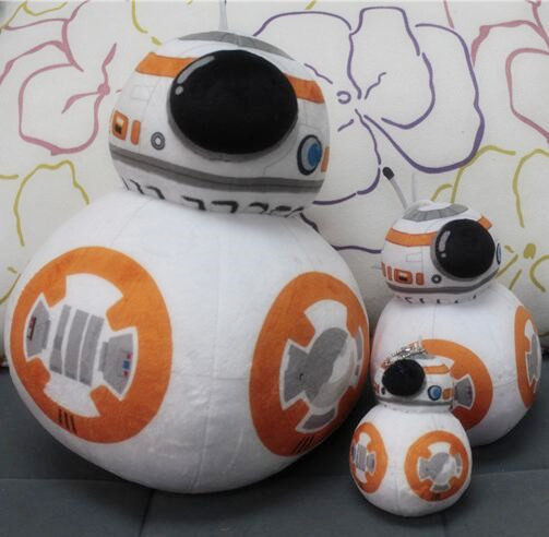 新款星球大戰BB-8公仔 Star Wars機器人毛絨玩具 廠傢直銷批發工廠,批發,進口,代購