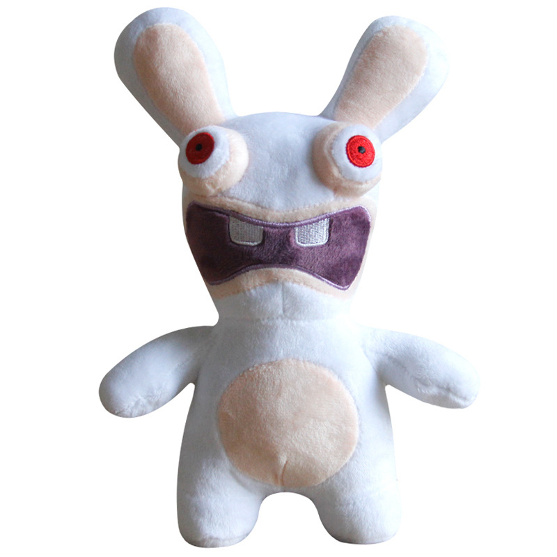 極限挑戰雷曼兔子 齙牙兔瘋狂的兔子公仔 發聲毛絨玩具定製批發工廠,批發,進口,代購