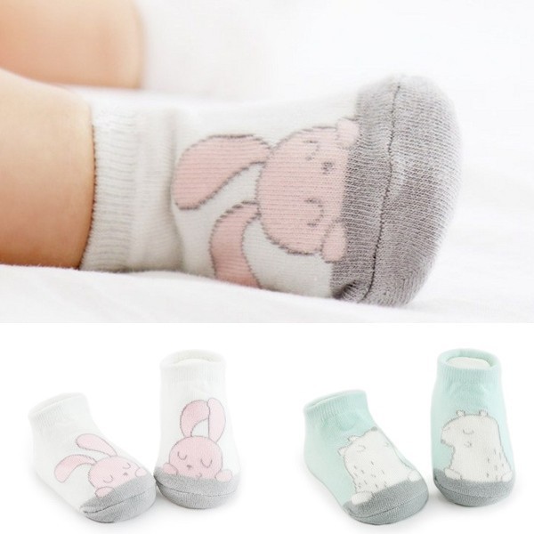 【2016地鼠兔子船襪】韓國全棉不對稱卡通兒童襪嬰兒寶寶防滑襪子批發・進口・工廠・代買・代購