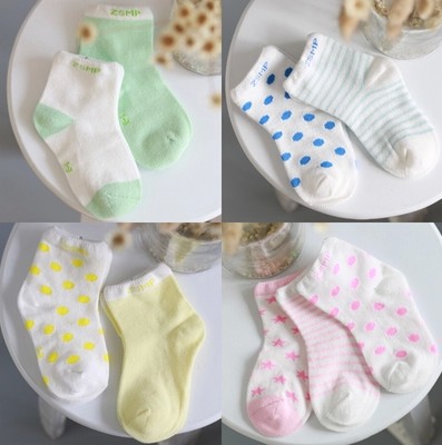 韓國新款糖果色純棉堆堆襪寶寶襪子批發 可愛女童襪子百搭童襪批發・進口・工廠・代買・代購