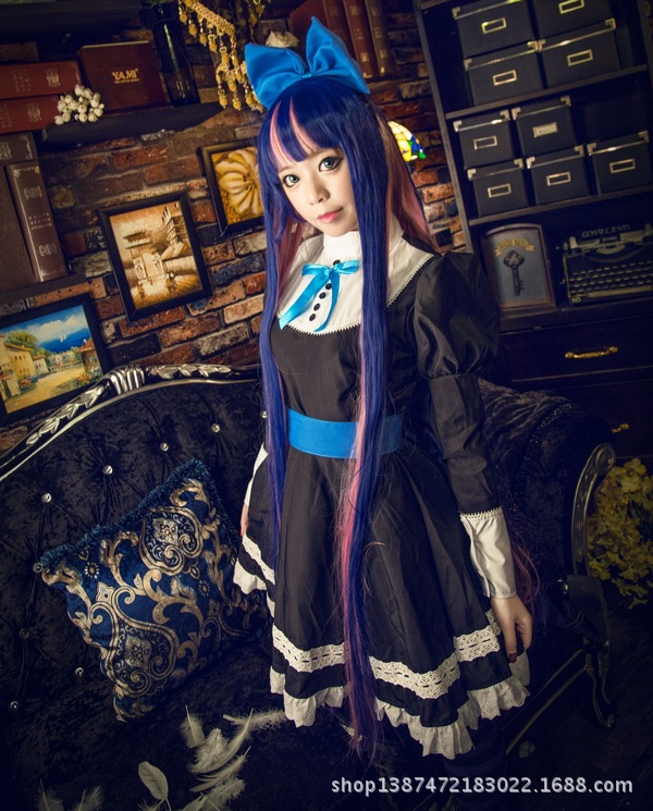 超萌學生裝cosplay黑白女僕裝水手蝴蝶結女傭裝服侍女裝動漫服裝工廠,批發,進口,代購