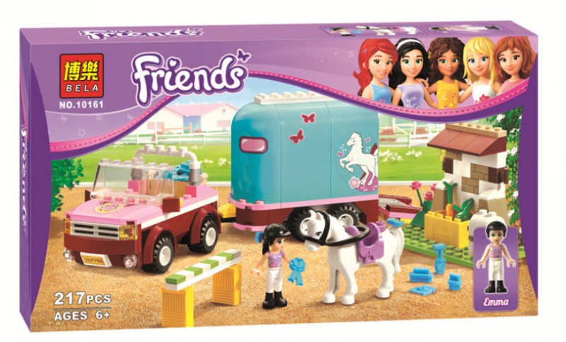 博樂10161女孩Friends心湖陽光騎馬牧場拼裝積木女孩玩具可代發批發・進口・工廠・代買・代購