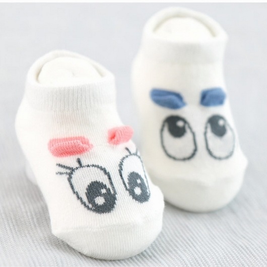 【2016 立體大眼睛船襪】韓國新款卡通兒童襪嬰幼兒寶寶低幫襪子批發・進口・工廠・代買・代購