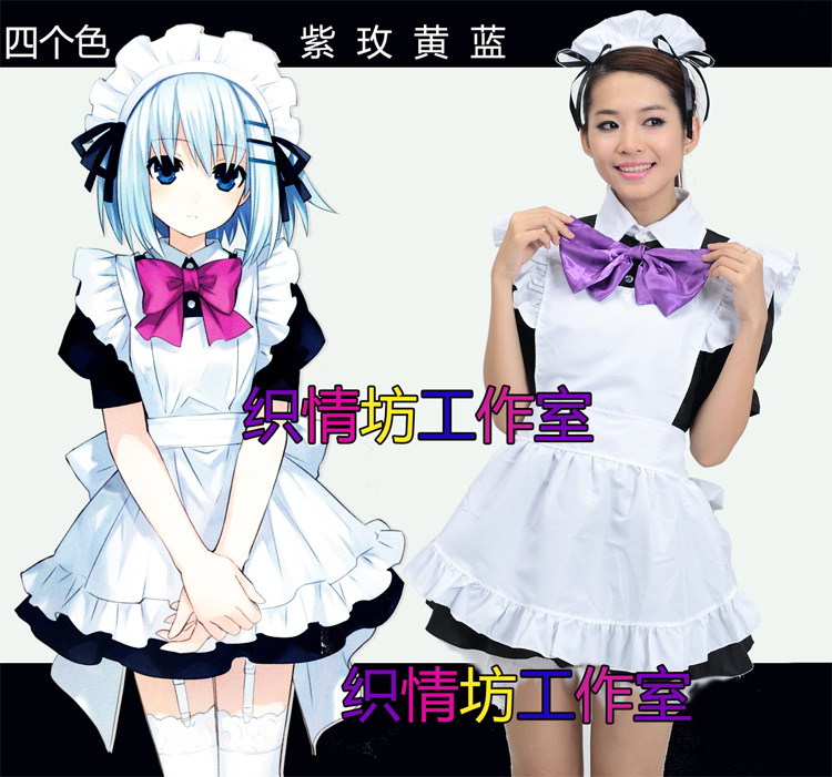 動漫服裝 妖狐X仆SS cosplay可愛公主女僕裝 動漫餐廳服裝 多色入工廠,批發,進口,代購