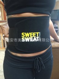 廠傢直銷Sweet Sweat Premium Waist Trimmer Belt 汗水束腰帶工廠,批發,進口,代購