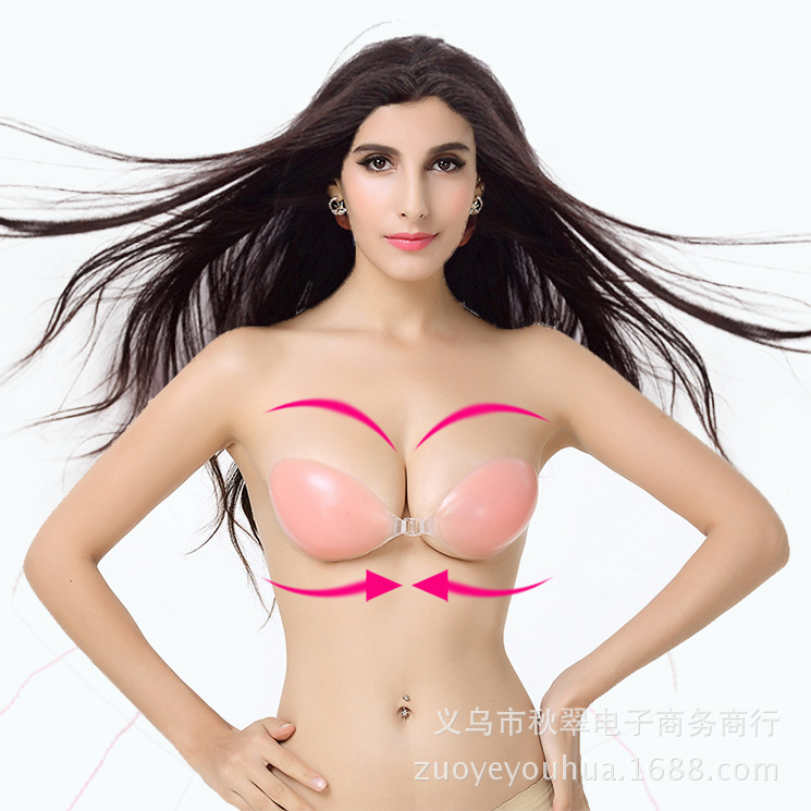 矽膠隱形胸罩女士內衣 加厚款 性感批發超聚攏調整型無痕乳貼工廠,批發,進口,代購