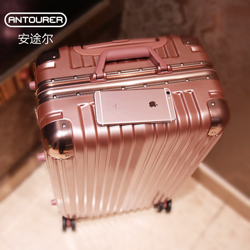安途爾新款鋁框旅行箱旅行登機箱萬向輪拉桿箱托運行李箱一件代發工廠,批發,進口,代購