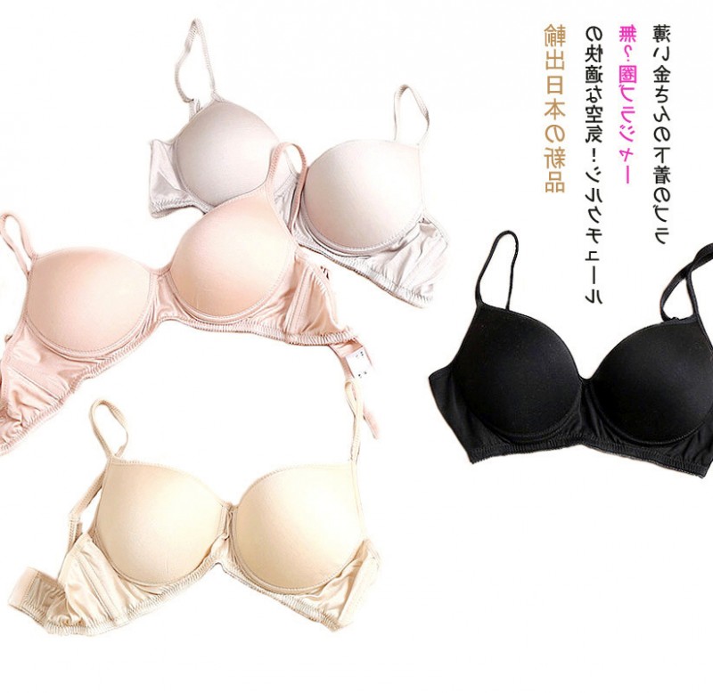 出口日本新品 舒適透氣！真絲絹絲無鋼圈胸罩 薄款女士內衣胸罩工廠,批發,進口,代購