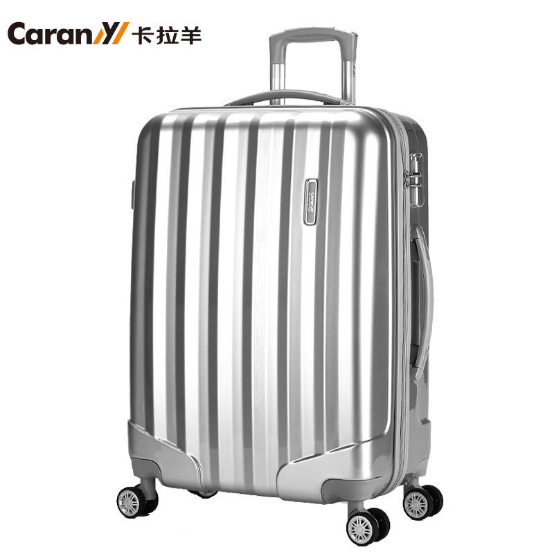 卡拉羊萬向輪旅行箱包ABS拉桿箱子PC登機行李箱20 24寸男女CX8553工廠,批發,進口,代購