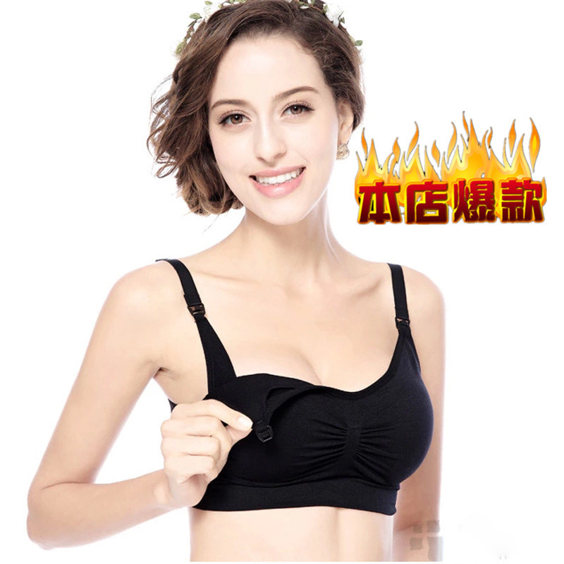 哺乳胸罩喂奶孕婦內衣胸罩調整型聚攏無鋼圈產夏季加工批發工廠,批發,進口,代購