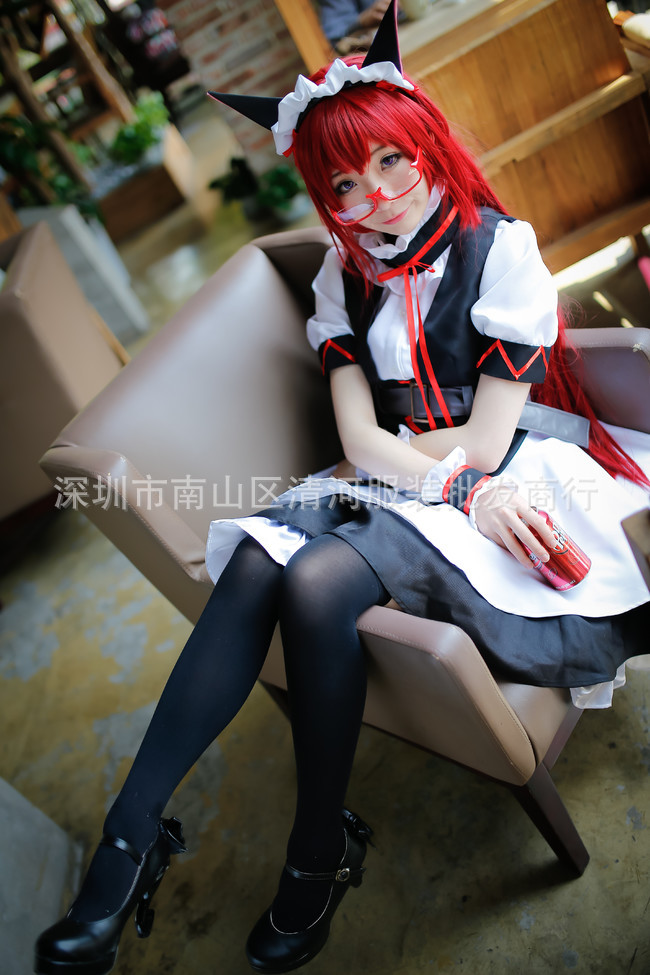 命運石之門牧瀨紅莉棲女僕裝cosplay動漫服裝女款裙子量身定做批發・進口・工廠・代買・代購