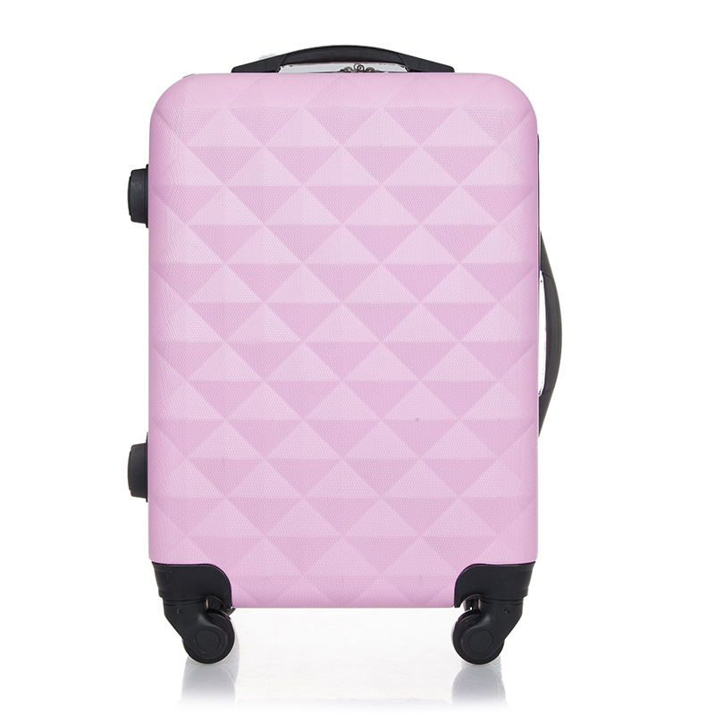 熱銷ABS鉆石粉色拉桿箱24寸旅行箱行李箱20寸登機箱萬向輪蘿莉女批發・進口・工廠・代買・代購