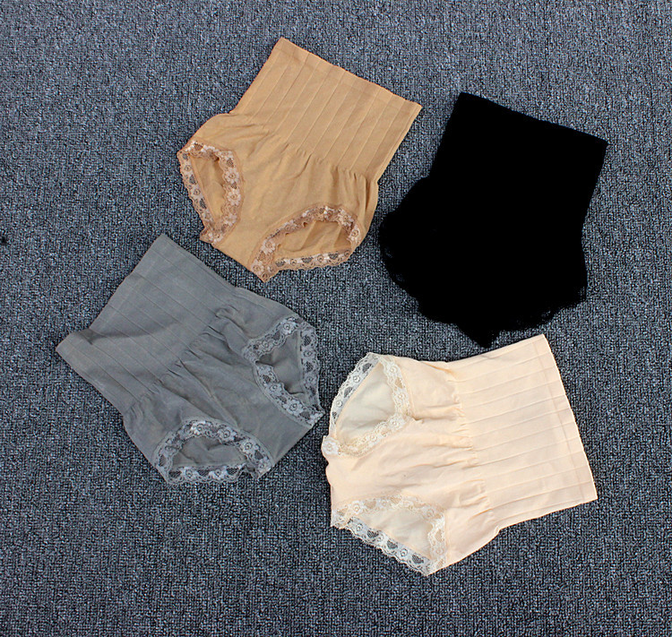 日本新款MUNAFIE 無縫高腰微收腹暖宮燃脂記憶塑身內褲女士批發・進口・工廠・代買・代購