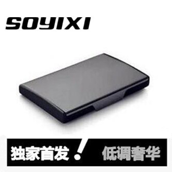 不銹鋼名片盒商務禮品定製訂製磨砂名片夾辦公文批發 工廠深圳工廠,批發,進口,代購