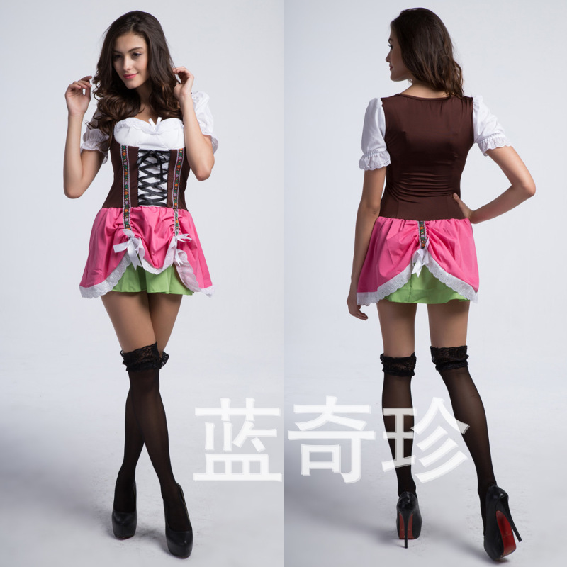 Beer Girl Costumes  新款德國啤酒服  萬聖節cosplay女僕女傭服工廠,批發,進口,代購