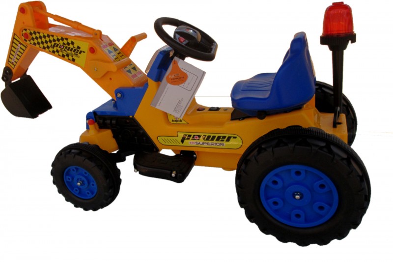 新款紅思達牌玩具四輪工程車兒童電動挖掘機可坐可騎電動童車工廠,批發,進口,代購