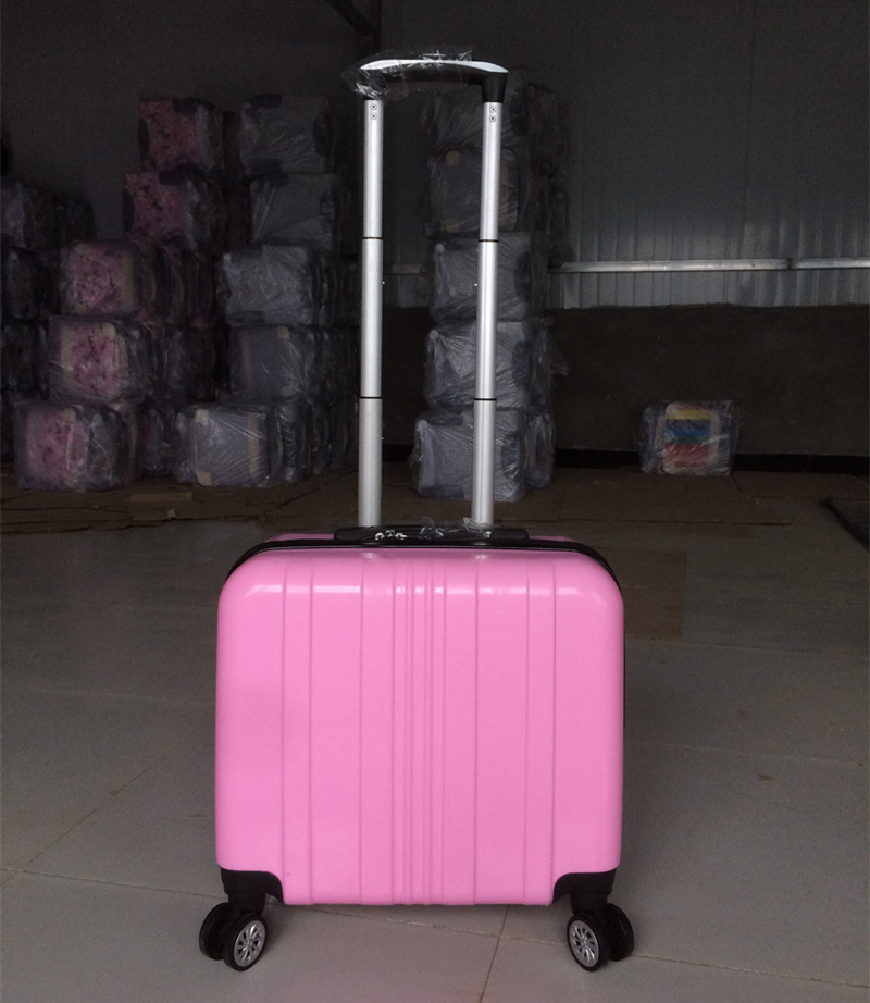 新款pc拉桿箱登機箱18寸旅行箱男女款行李箱子空姐箱萬向輪批發工廠,批發,進口,代購
