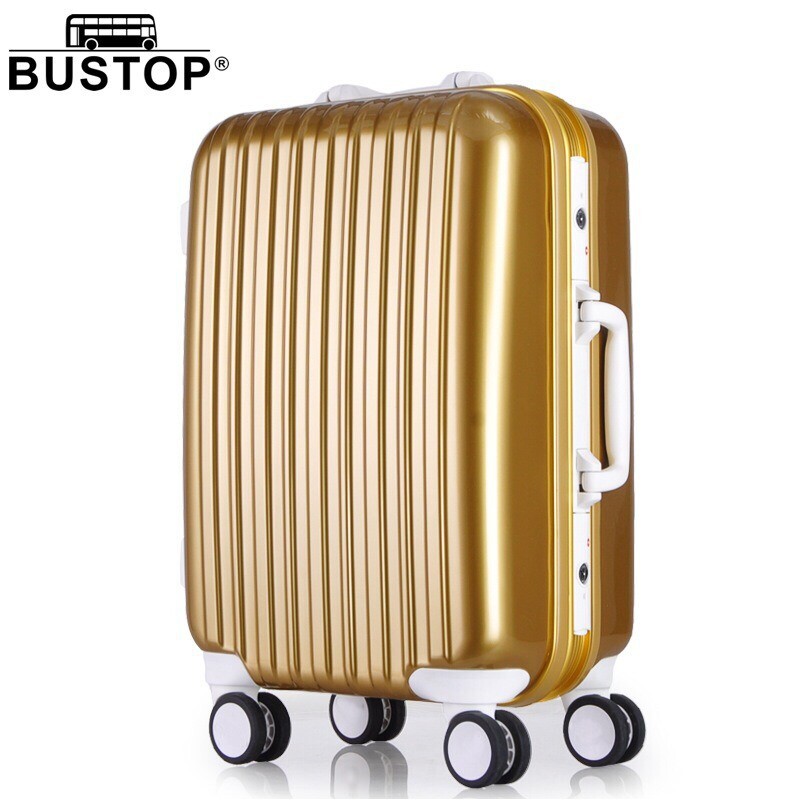 Bustop正品abs pc旅行箱 萬向輪拉桿箱 萬向輪 登機箱行李箱鋁框工廠,批發,進口,代購