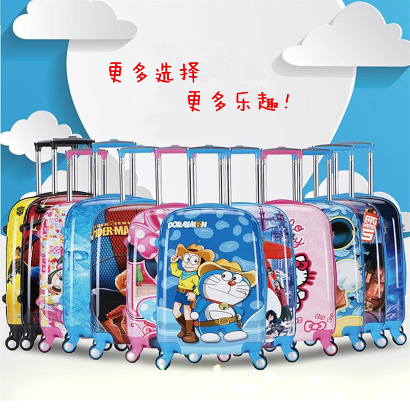 韓版ABS兒童拉桿箱萬向輪卡通可愛旅行箱密碼鎖行李箱拖箱 20寸工廠,批發,進口,代購