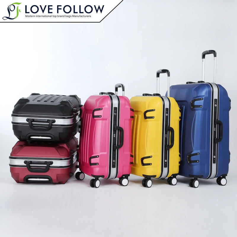 Lovefollow高端ABS鋁框拉桿箱萬向輪變形金剛行李箱登機箱旅行箱工廠,批發,進口,代購