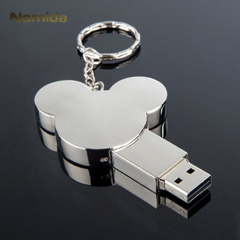 金屬旋轉米老鼠 米奇頭二代隨身碟 開學gift usb3.0高速定製激光logo批發・進口・工廠・代買・代購