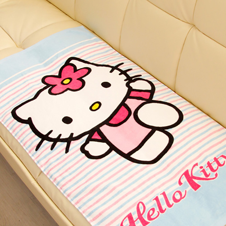 韓國正品hello kitty兒童浴巾 凱蒂貓洗澡巾 100cm*50cm工廠,批發,進口,代購