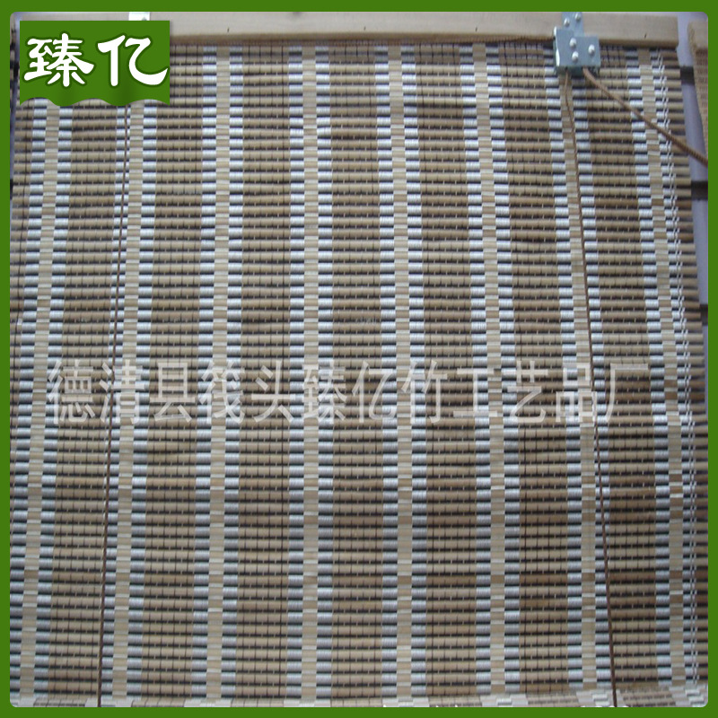 生產供應 竹窗簾系列 綠色竹窗簾 可按客戶要求訂做工廠,批發,進口,代購
