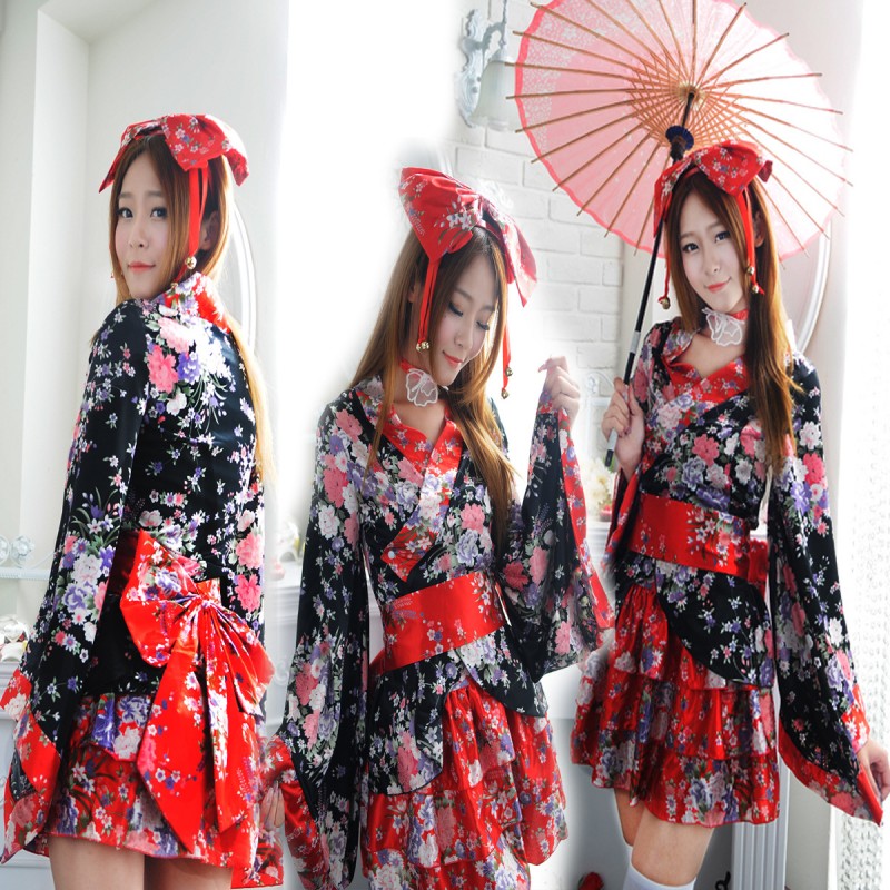 全套重櫻花Cosplay動漫服裝日本和服羅麗塔洛麗塔公主洋裝5047批發・進口・工廠・代買・代購