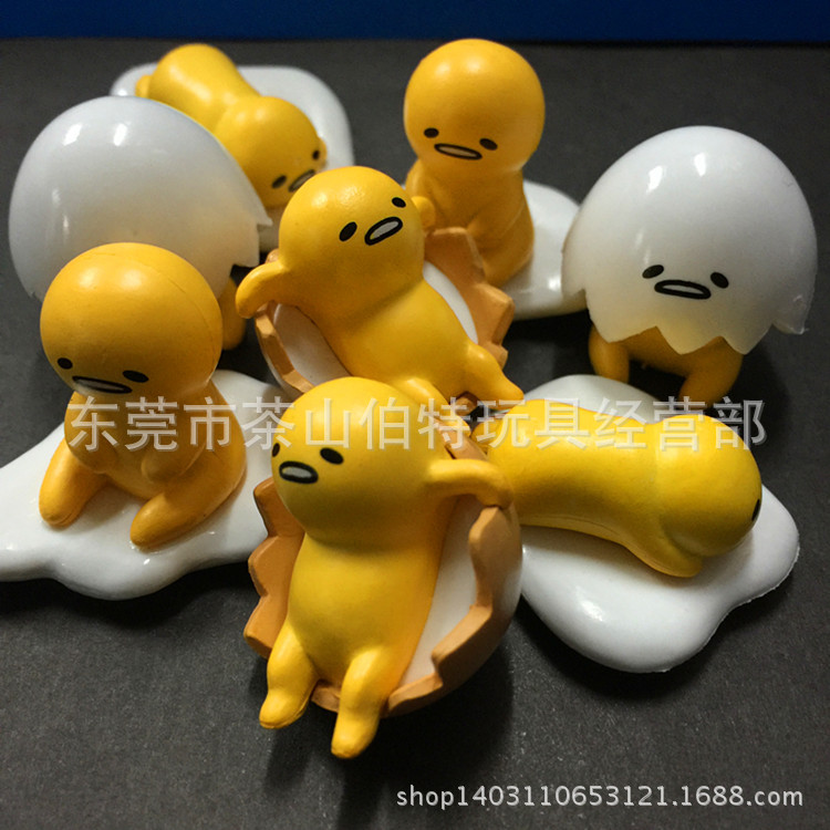 日本 Sanrio三麗歐懶蛋蛋 蛋黃哥 全套4款 玩具公仔 批發工廠,批發,進口,代購