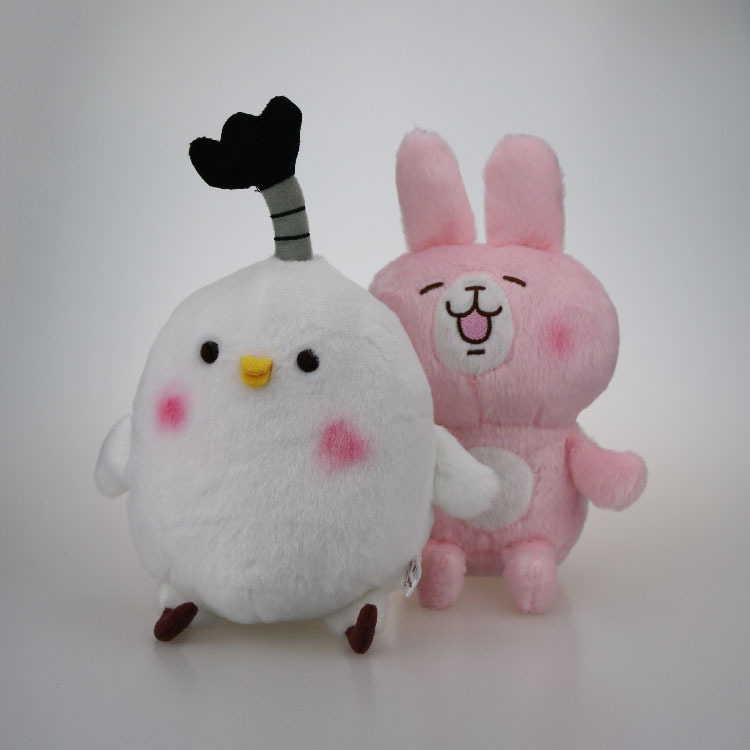 廠傢直銷日本kanahei卡娜赫拉的小動物毛絨玩具粉色兔子公仔批發工廠,批發,進口,代購