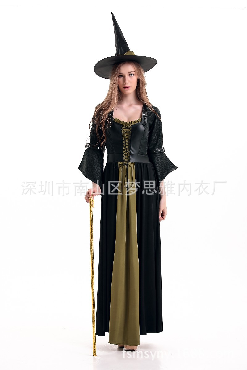 新款遊戲服裝 女巫服成人角色扮演halloween巫婆cosplay演出服批發・進口・工廠・代買・代購