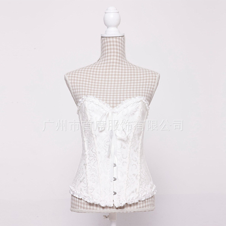 OEM外貿精品提花塑身衣corset 歐美宮廷束胸束身衣骨衣 批發036工廠,批發,進口,代購